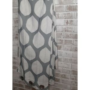 Duck River Grommet Panel Curtains 36x84 Bold Botanical Leaf Minimalist x3
